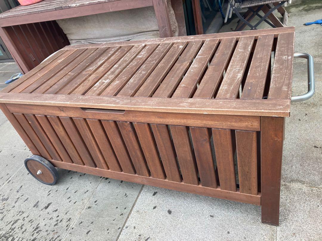 Outdoor storage bench Applaro, Furniture & Home Living, Furniture