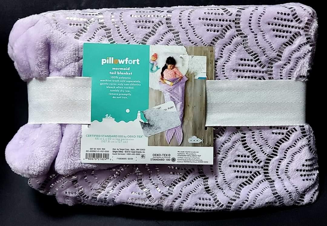 Pillowfort mermaid tail sales blanket