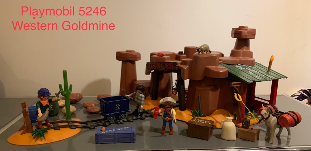 Playmobil Western Goldmine 5246 Hobbies Toys Toys Games on