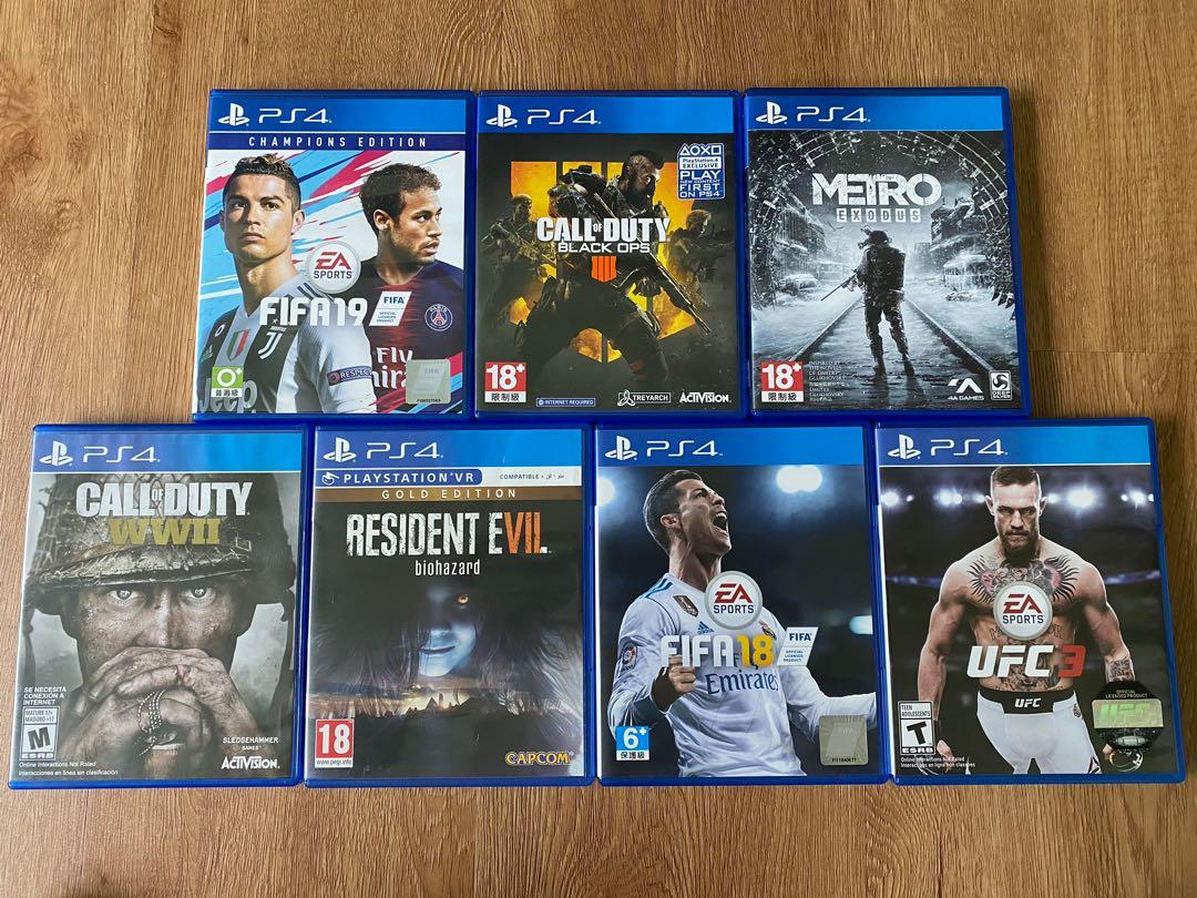 Playstation 4 discount games for sale