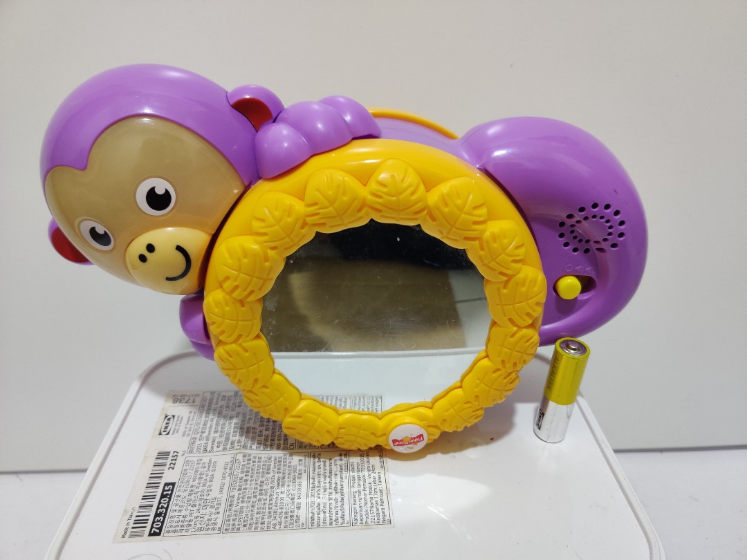 Fisher price 123 hotsell crawl along monkey