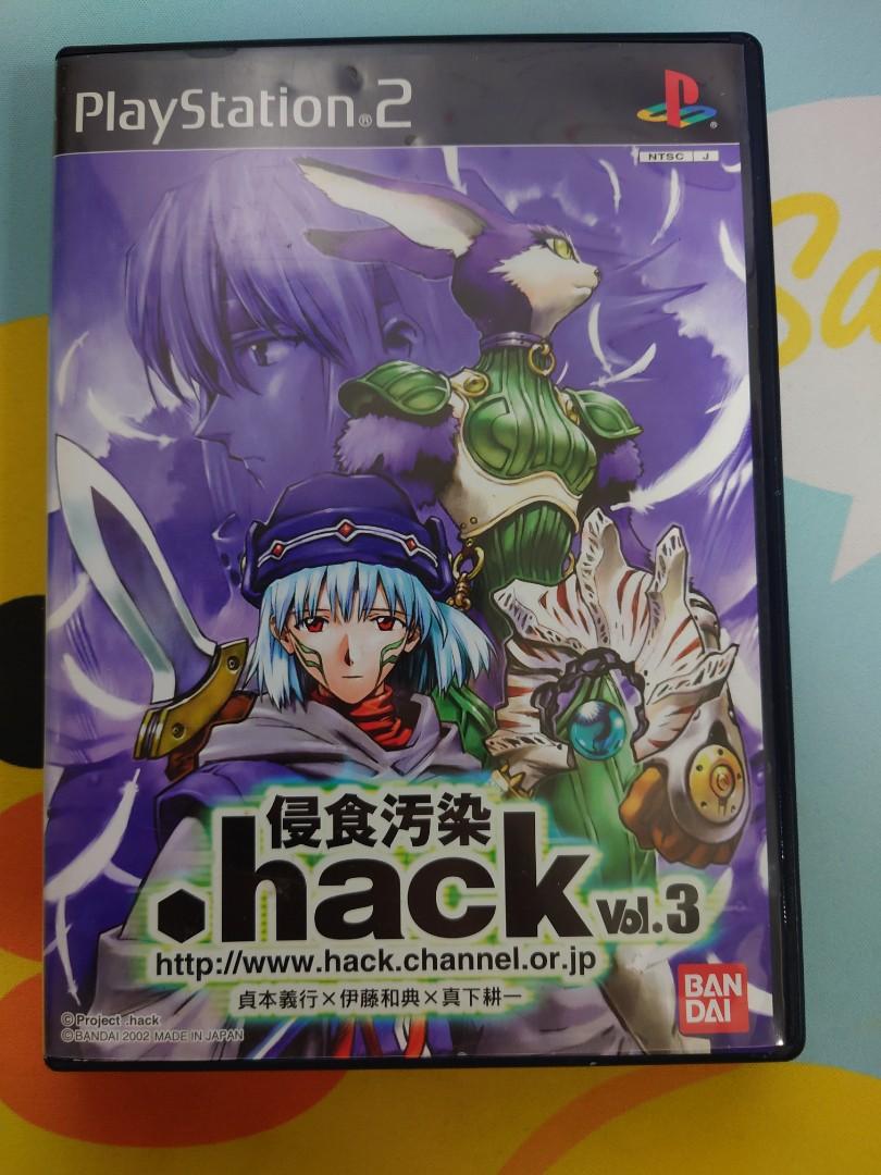 PS2 .hack // 侵食污染Vol.3 日版, 電子遊戲, 遊戲機配件, 遊戲禮物卡