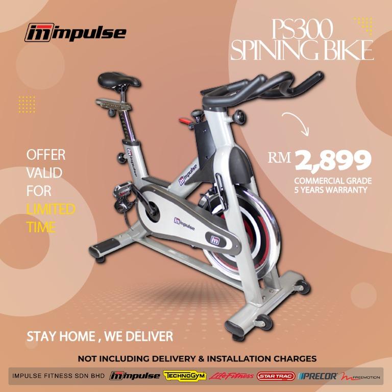 PS300 COMMERCIAL SPINNING BIKE IMPULSE FITNESS Sports Equipment
