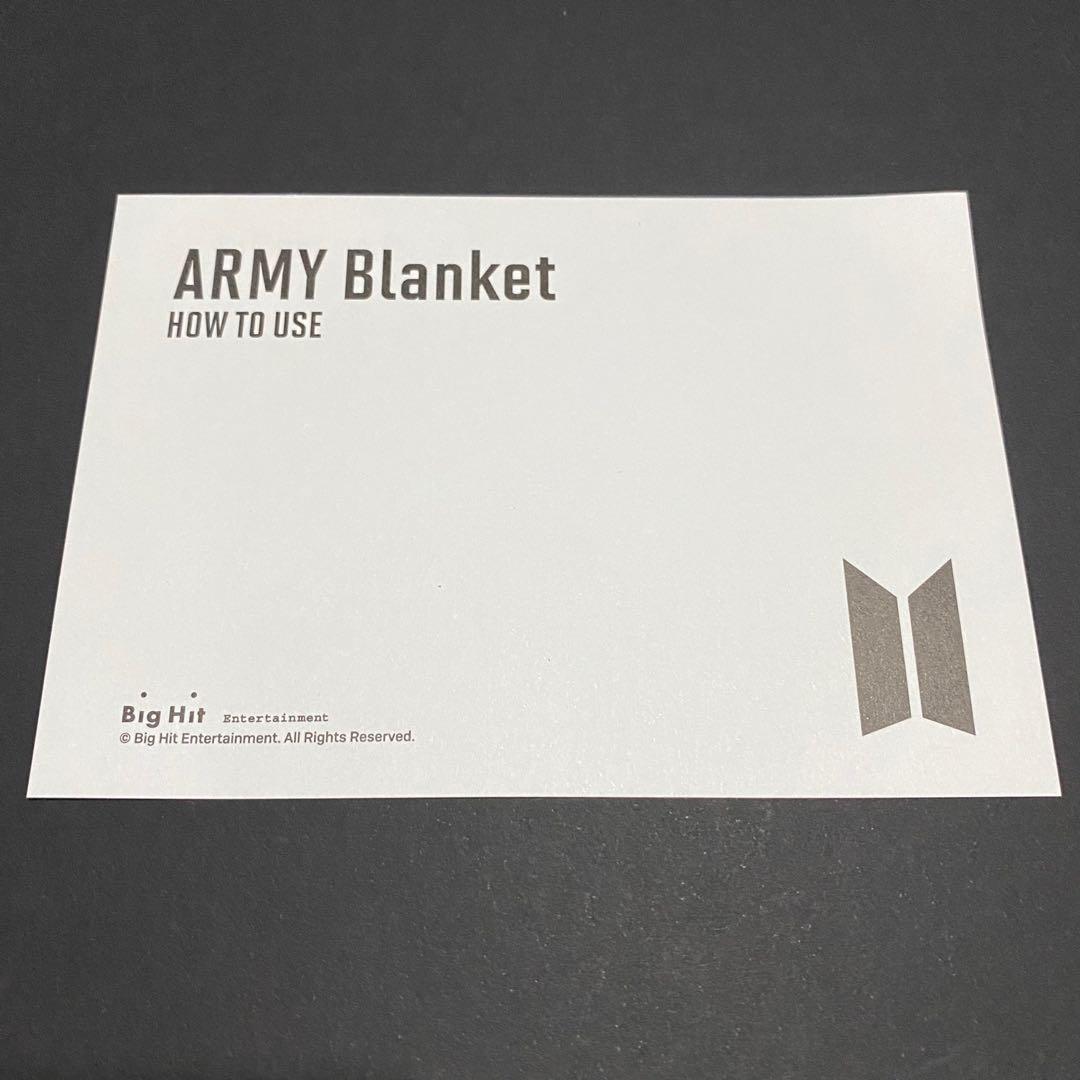 QYOP/BID/WTS] Official BTS ARMY Membership Merch Box #1 Blanket