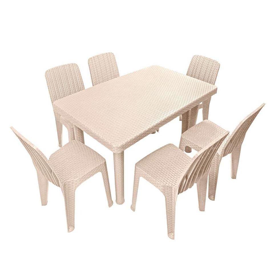 Rattan table and chairs (Category: Chairs) located in Quezon City. Submitted by adeleanne1211 (Listing ID 1060583306, Image 3). Description: JOLLY RATTAN PLASTIC TABLE & CHAIR 6 seater set 3,500 only 4 seater set 2,650 only 2 seater set 2,000 only Rattan table size: Coffee table 24" by 30" 1100 pesos only 24" by 30" rectangle 1,200 pesos only 36"x36" square 1,250 pesos only 30"x48" rectangle 1,400 pesos only Rattan chair: 400 pesos only per piece