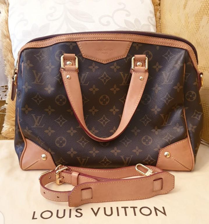 Louis Vuitton Retiro PM, Barang Mewah, Tas & Dompet di Carousell