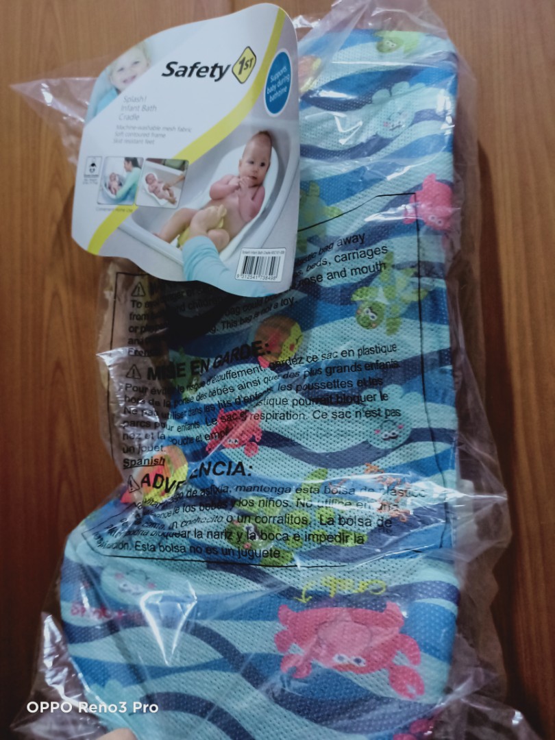 Safety 1st baby bath cradle bath support, Babies & Kids, Bathing