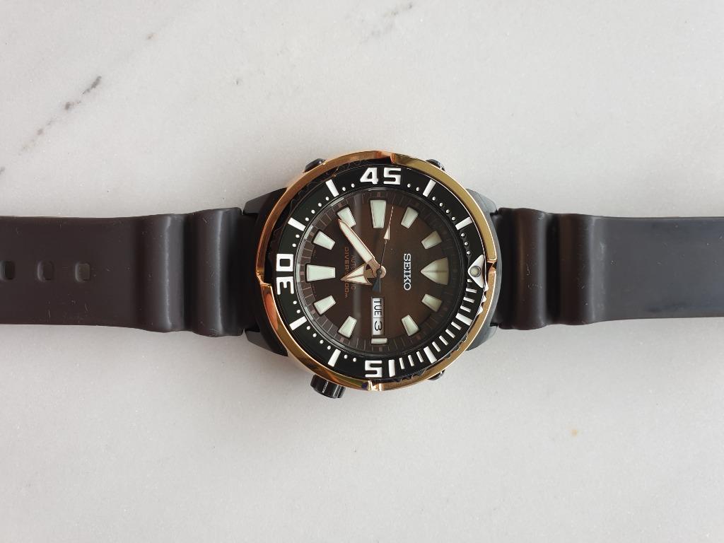 Seiko Prospex SRPD14K1 Rose Gold Tuna Limited Edition Mobile Phones Gadgets Wearables Smart Watches on Carousell