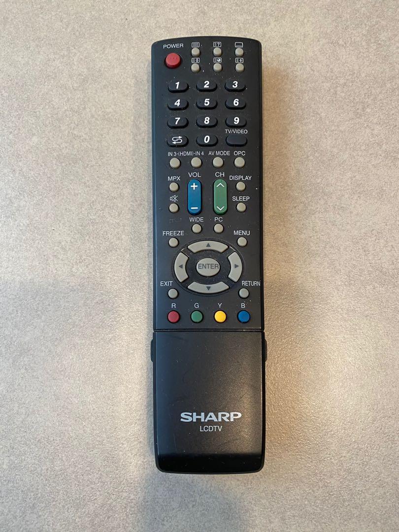 Sharp remote control (Category: TV Parts & Accessories) located in Singapore. Submitted by martiniq (Listing ID 1060507514, Image 1). Description: GA657WJSA.