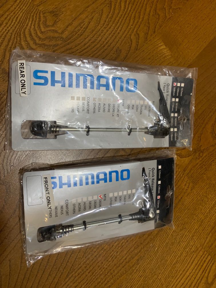 Shimano xt sale quick release