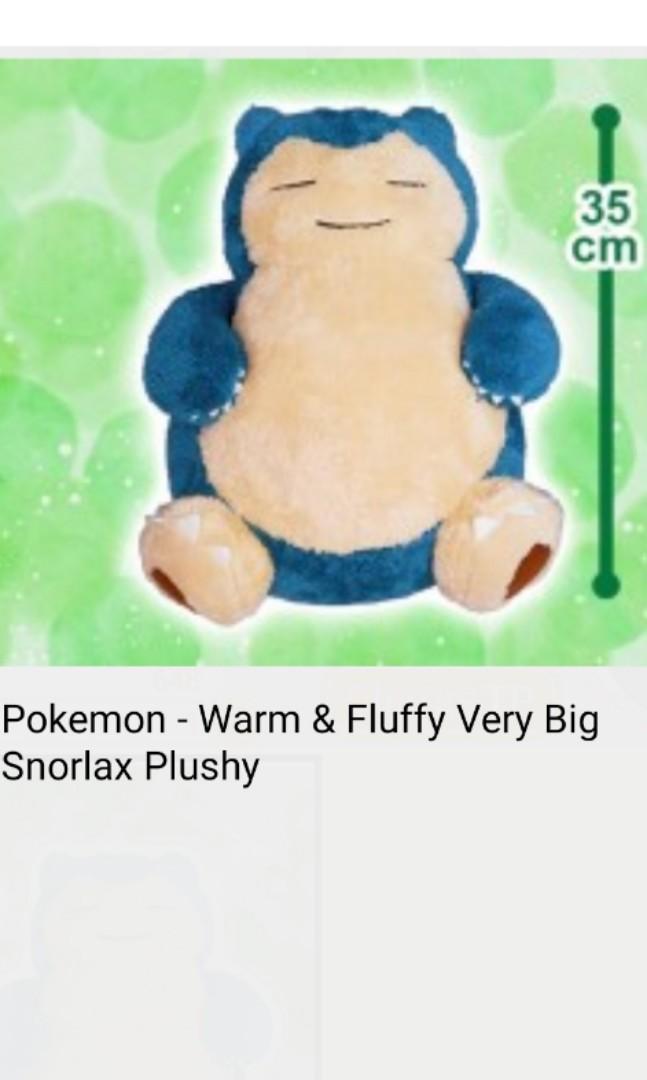 snorlax 24 inch plush