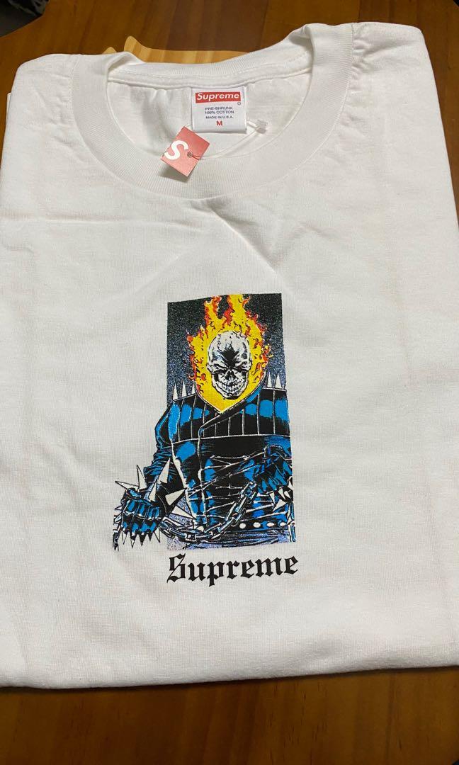 Supreme 19SS Ghost Rider Tee Original Men s Fashion Watches