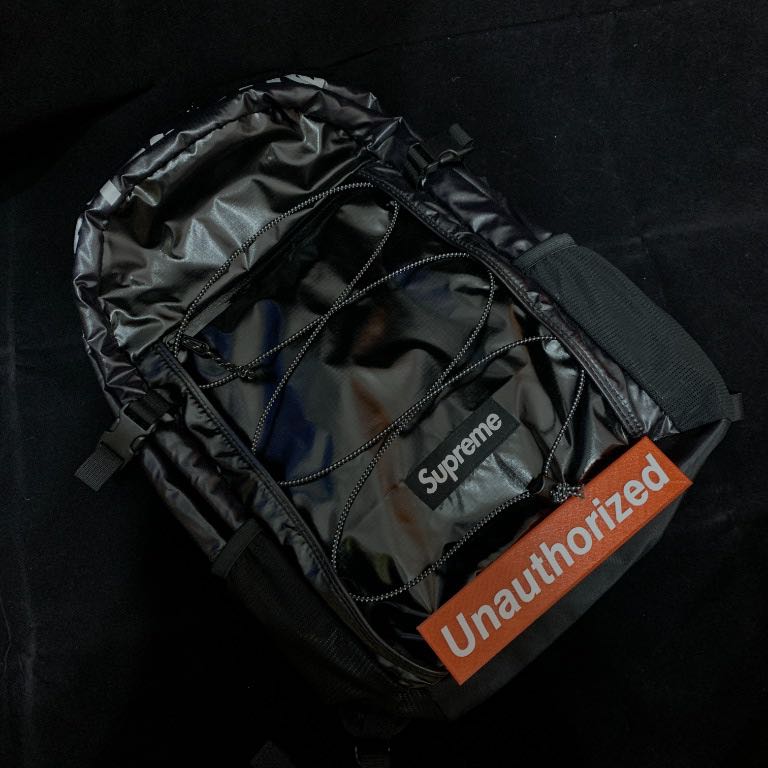 supreme fw17 backpack black