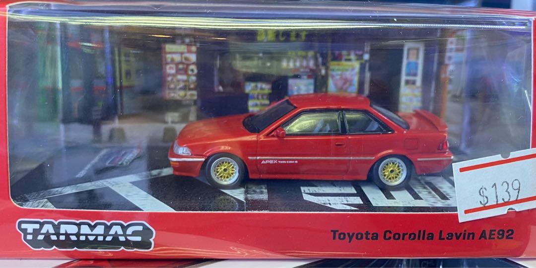 Tarmac Works Toyota Corolla Lavin Ae92 興趣及遊戲 玩具 遊戲類 Carousell