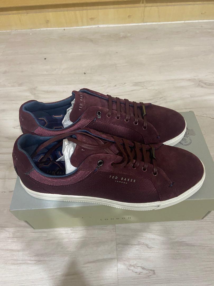 Ted Baker Eeril Text AM Red Size US10 UK9 Men s Fashion Footwear