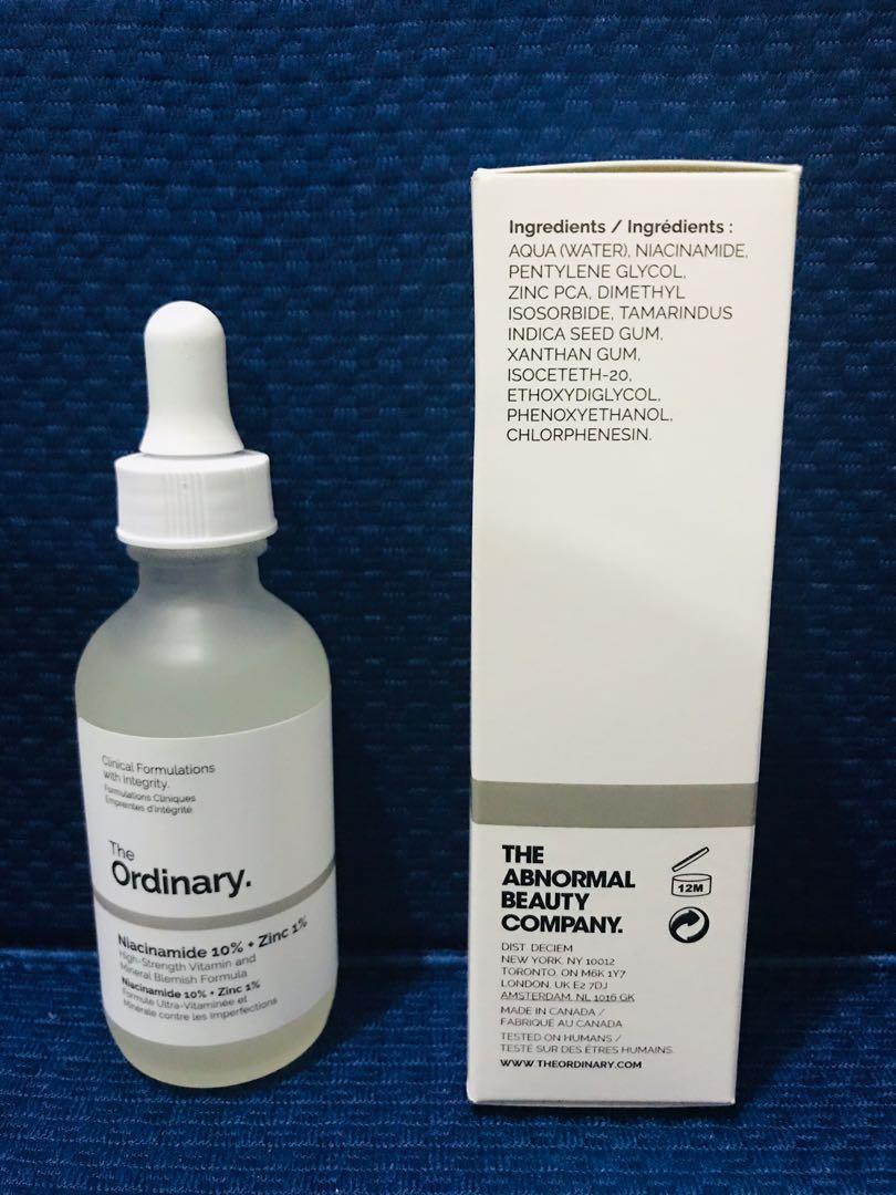 The Ordinary Niacinamide 10 Zinc 1 60 Ml Beauty Personal Care Face Face Care On Carousell The Ordinary Niacinamide 10 Zinc 1 60 Ml Beauty Personal Care Face Face Care On Carousell
