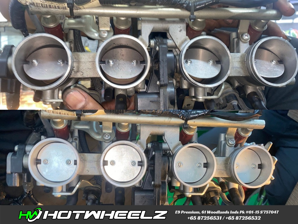 Throttle Body Service & Synchronization, Motorcycles, Motorcycle