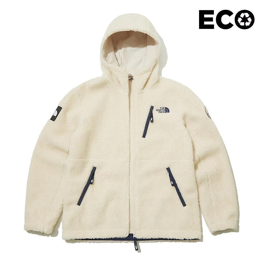 TNF Korea White Label Rimo Fleece Hood Jackets, 男裝, 外套及戶外