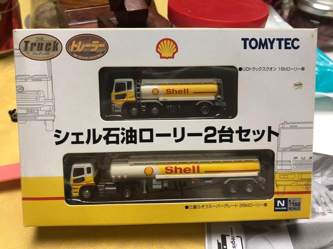 Tomytec Tomica Tomy Truck 1 150 N Scale Shell Oil Tanker Truck 運油車貨車 興趣及遊戲 玩具 遊戲類 Carousell