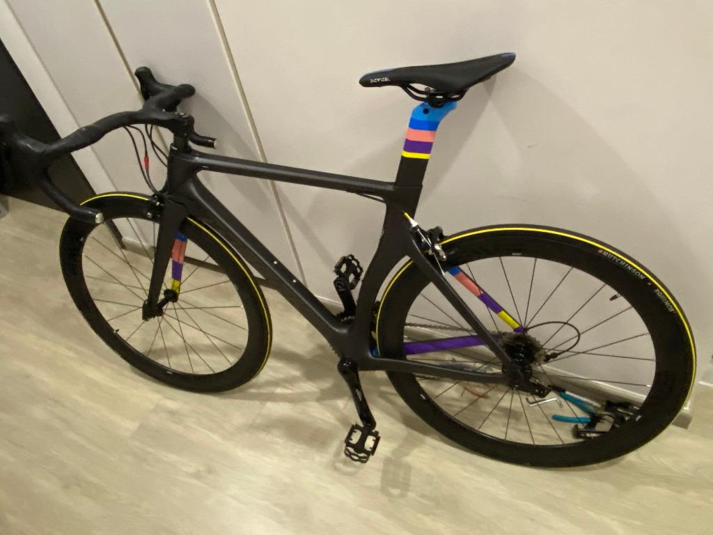 Toseek carbon road bike sale