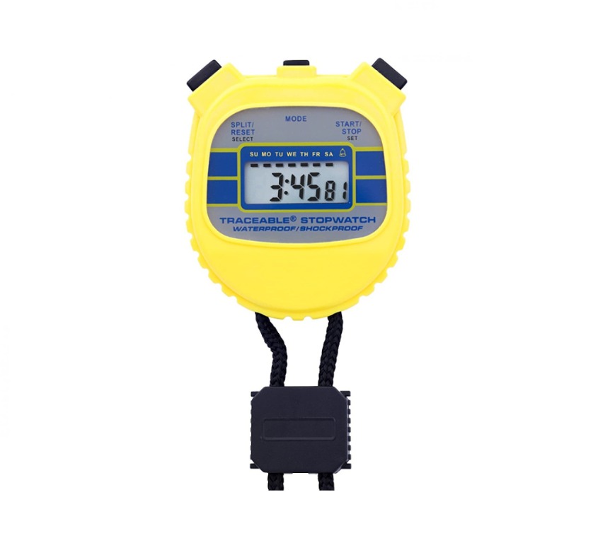 Traceable Stopwatch, Waterproof, Shockproof, Stopwatch, Traceable 1042