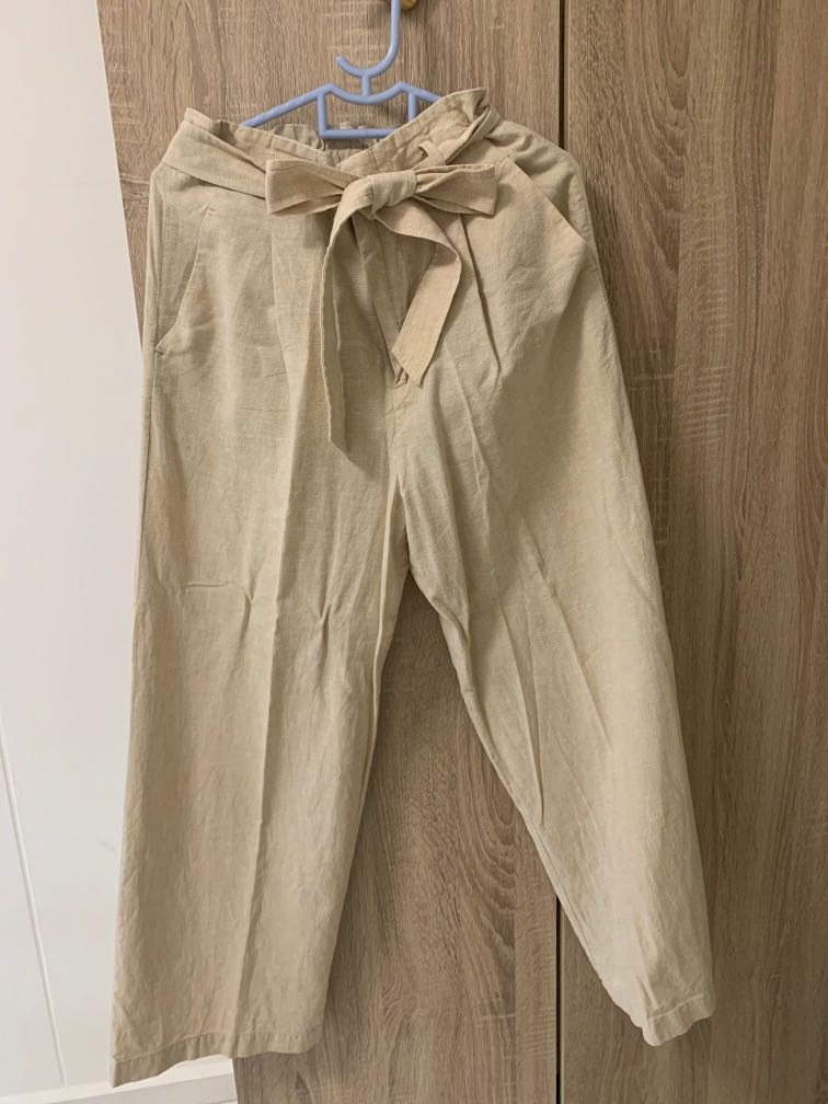 Uniqlo paper bag pants clearance