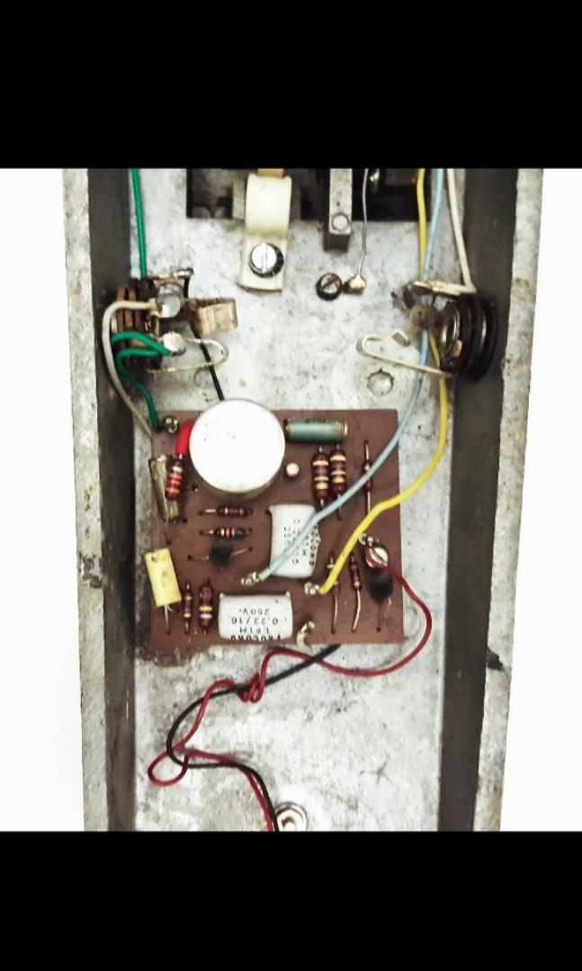 Vintage Crybaby Vox Wah Pedal inductor to change the voice of your wah