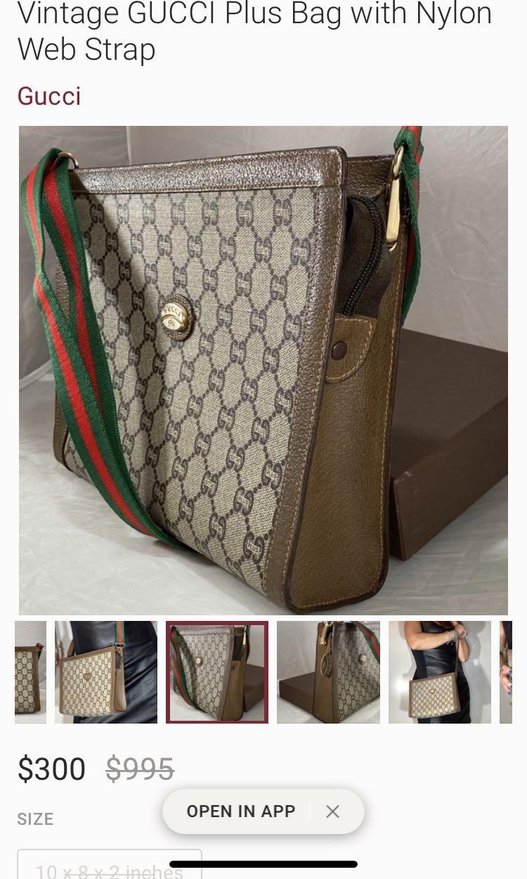 CLEARANCE PRICE Vintage Gucci Clutch Chain Shoulder Bag Luxury Bags Wallets on Carousell