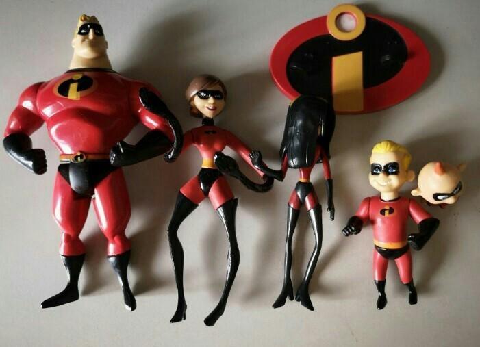 Incredibles family figures clearance