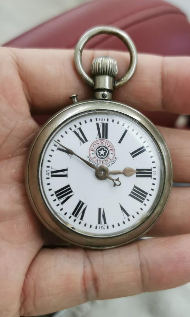 Roskopf pocket hotsell watch