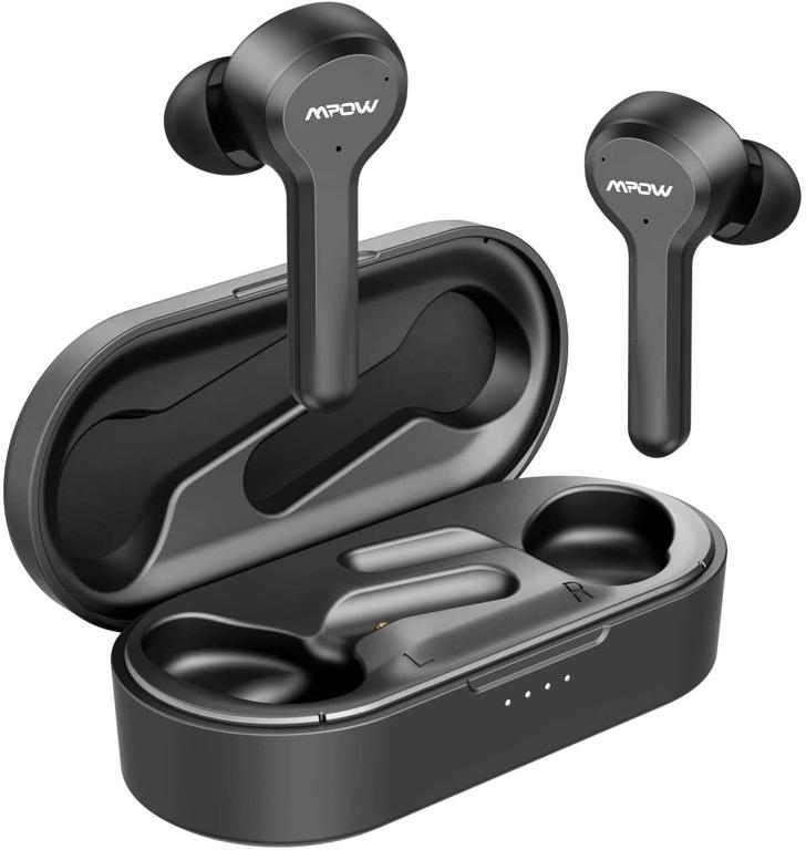 wireless earphones with mic noise cancelling