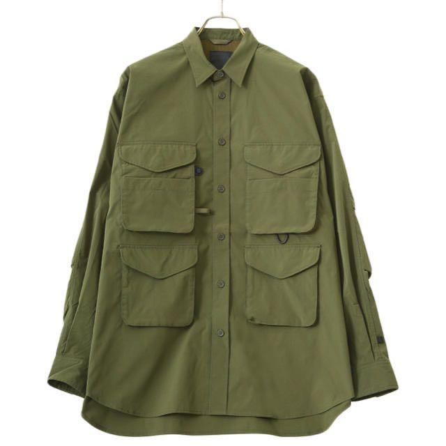 20AW DAIWA PIER39 MULCH POCKET FIELD SHIRTS Olive military pier