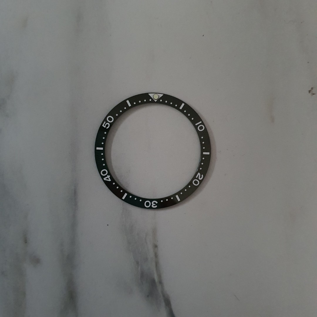 (Sold) 38mm Flat Ceramic Flat Bezel Insert for SKX007/SKX009/SRPD. 3M ...