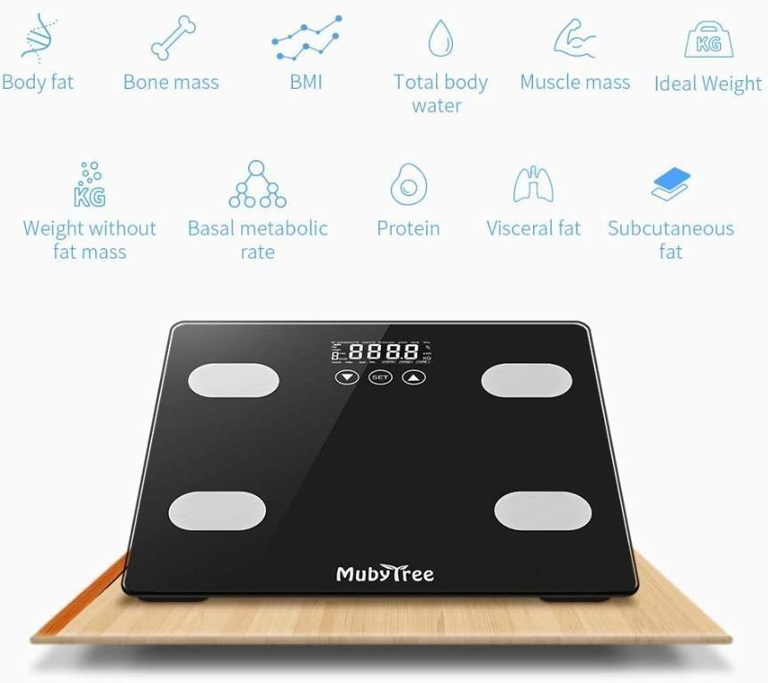 5584) Elehot Weighing Scales Body Smart Digital Bathroom Scales for Fat
