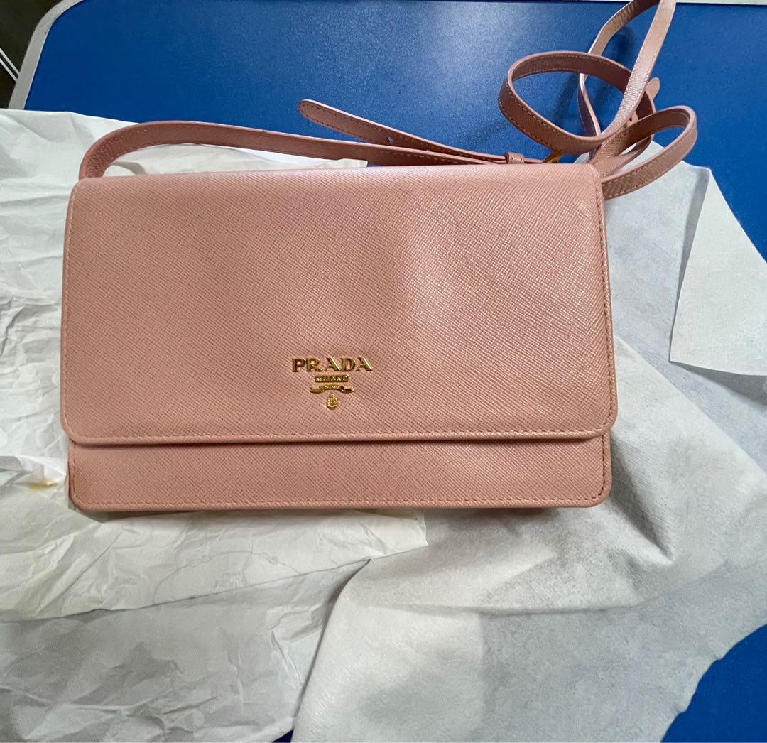 Prada wallet cheap sling bag