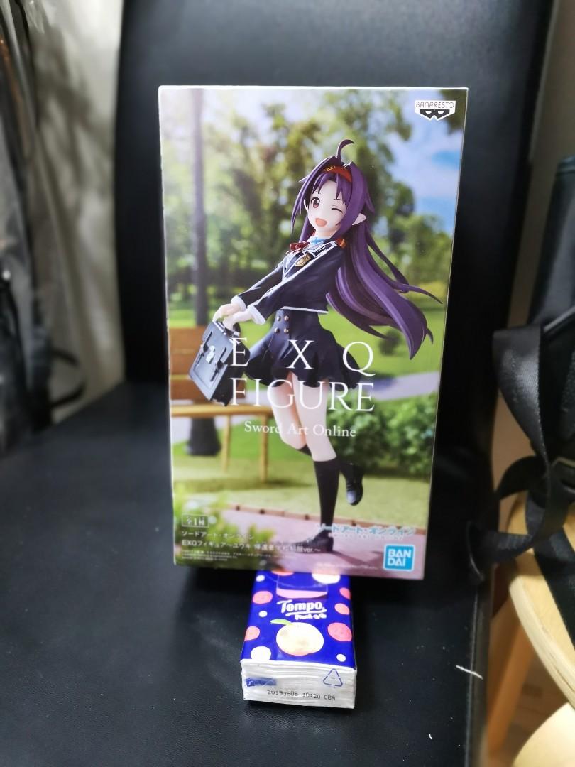 日版 有紀yuuki 刀劍神域sword Art Online Sao 校服校園制服exq Figure 公仔 玩具 遊戲類 玩具 Carousell