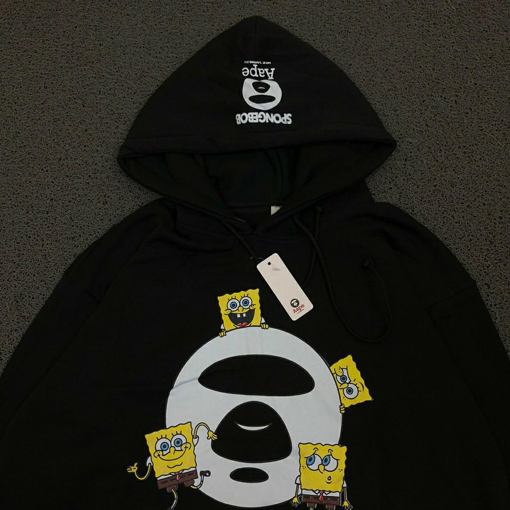 Aape X Spongebob Hoodie