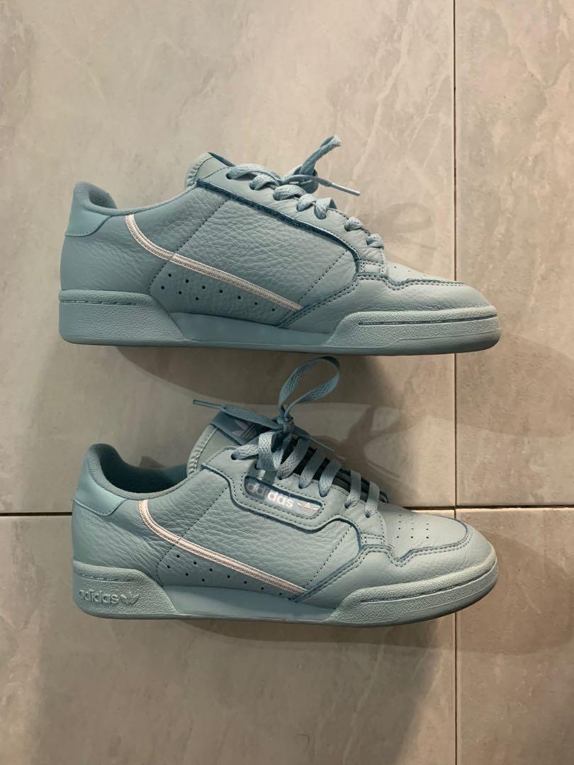 adidas Continental 80 Blue UK 8 Men s Fashion Footwear Sneakers on Carousell