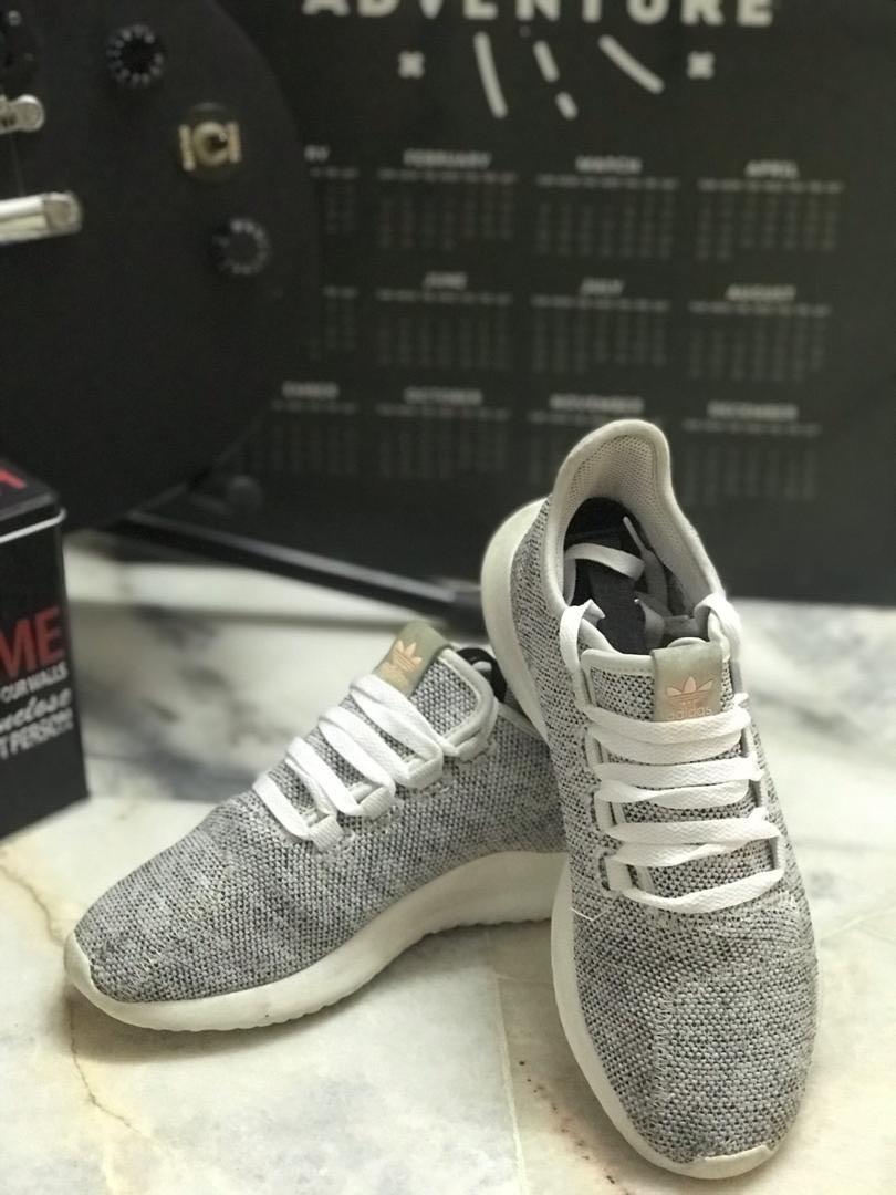 running in adidas tubulars
