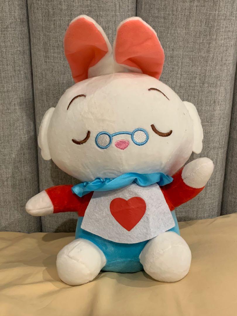 white rabbit doll
