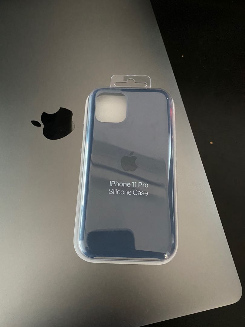 Genuine Apple Silicone Case for iPhone 11 Pro - Alaskan Blue - New
