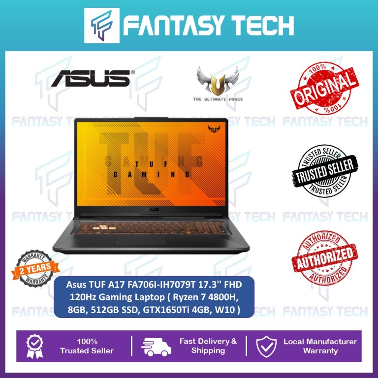 Asus TUF A17 FA706IIH7079T 17.3