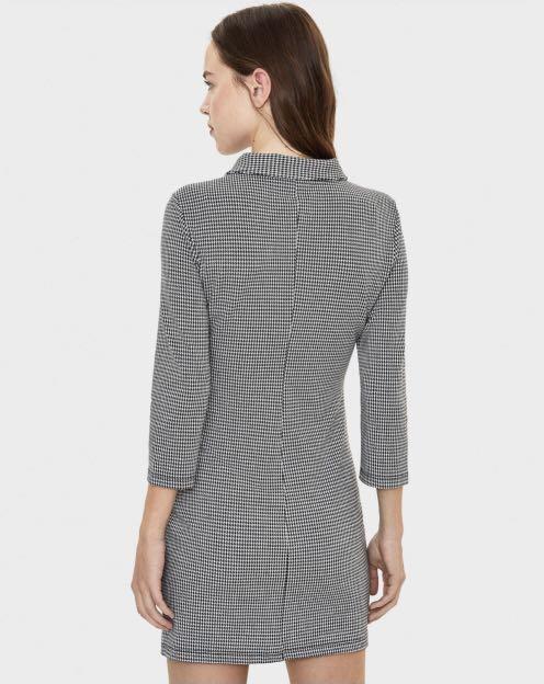 Authentic Bershka Checkered Jersey Dress (Category: Dresses) located in Manila. Submitted by vanivanilla (Listing ID 1060822085, Image 2). Description: BRAND NEW Brand : Bershka (Authentic) Size : XS Original Price : 35.90 $ Message me for inquiries! Thank you ☺️💕 .