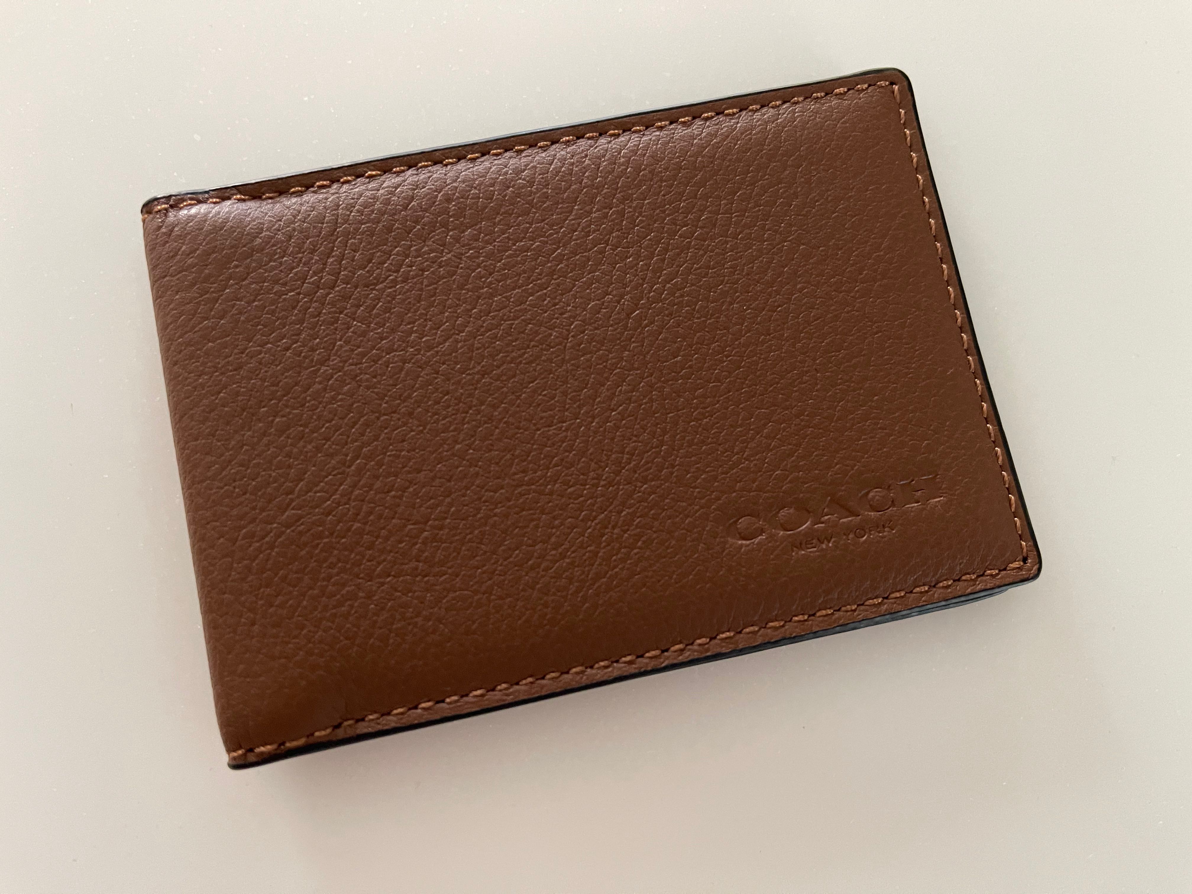 Authentic Coach Men’s card case, Men's Fashion, Watches & Accessories