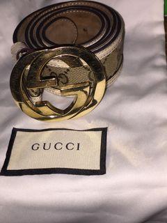 Authentic Gucci Belt Monogram