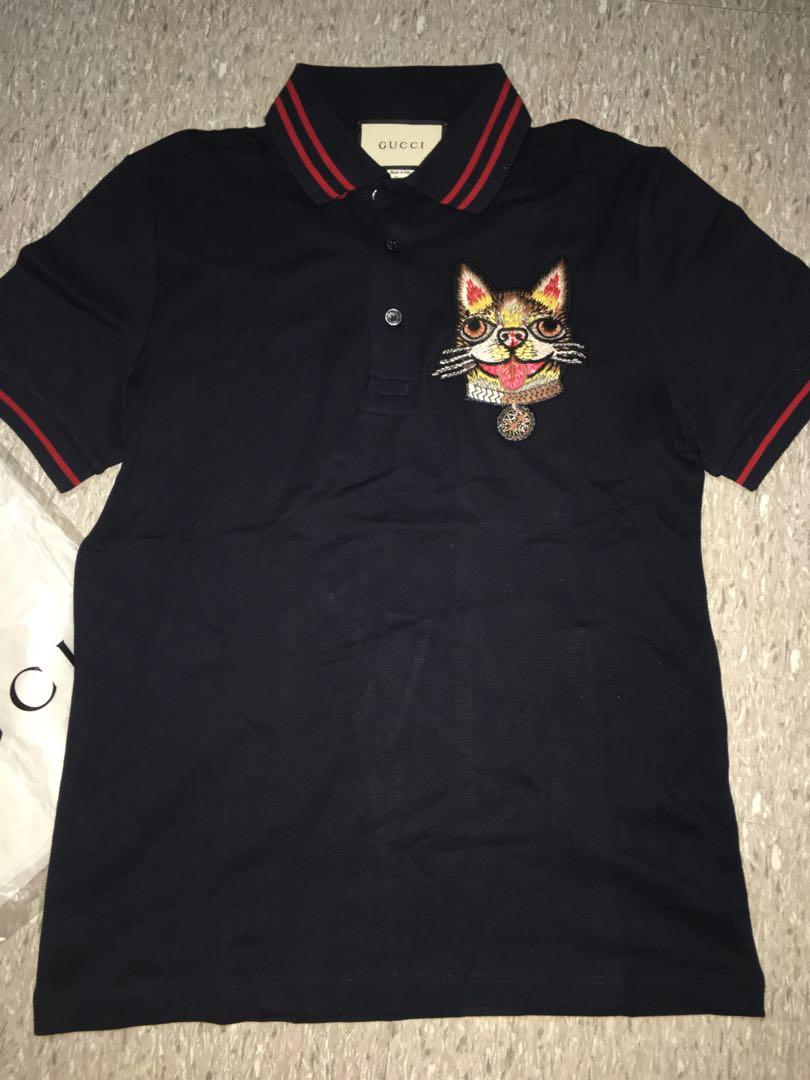 authentic gucci polo shirts