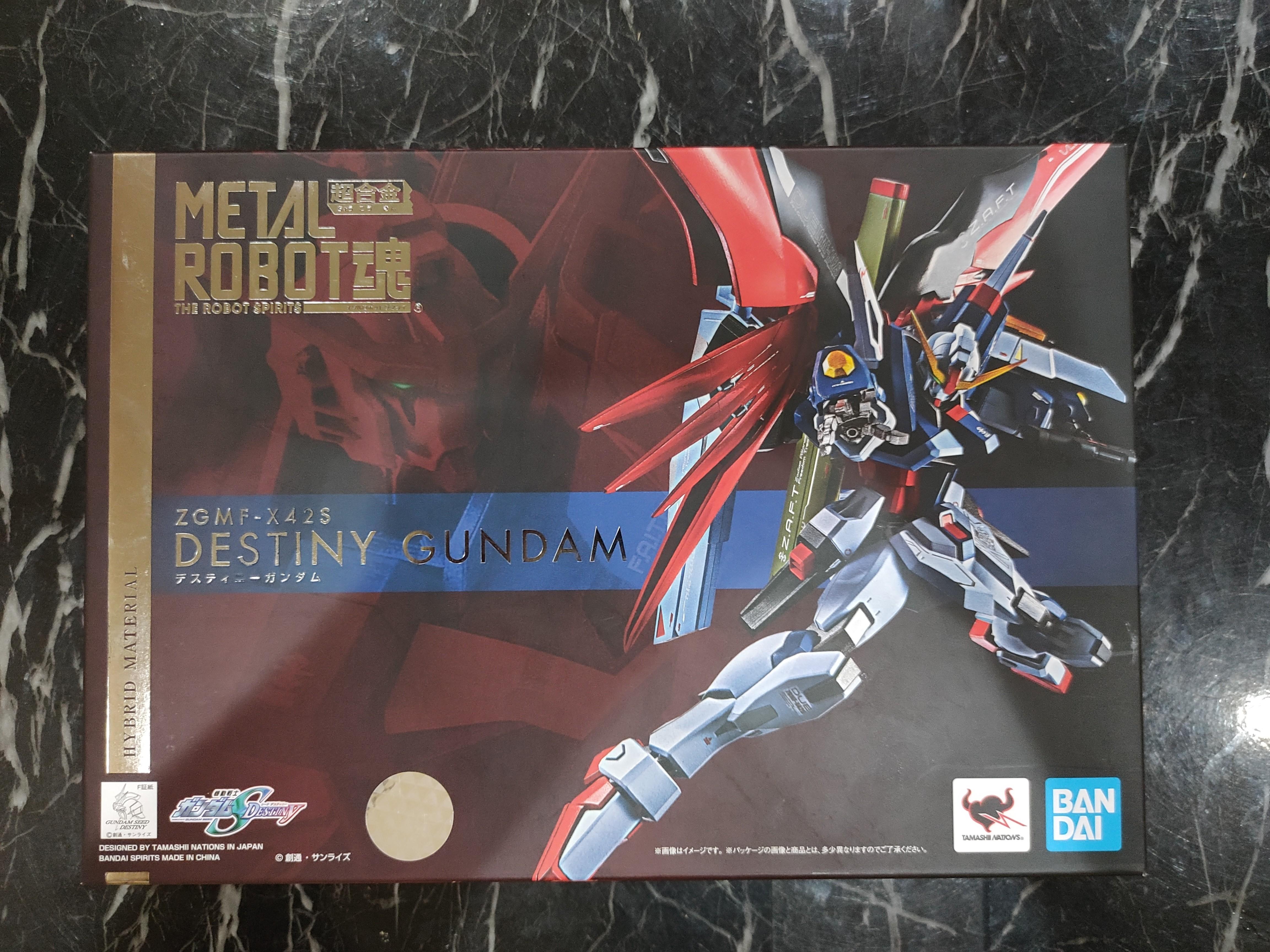 Bandai Metal Robot Spirits Destiny Gundam, Hobbies & Toys, Collectibles ...