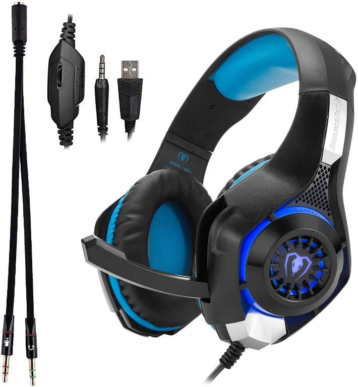 wired 3.5 mm headset with microphone