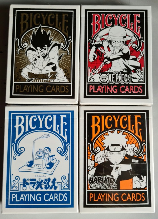 Dragon ball bicycle playing cards hot sale