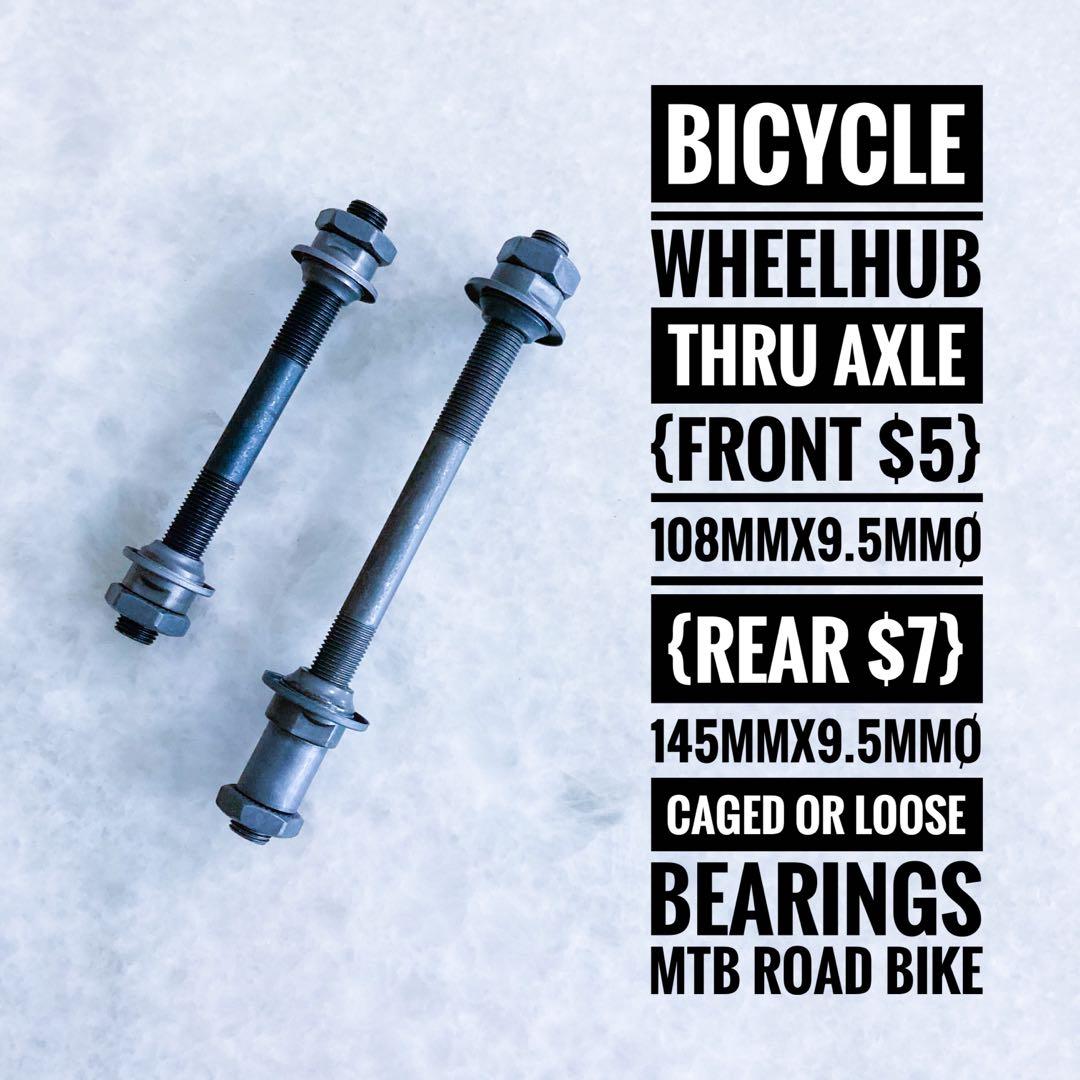 Bike wheel thru axle best sale